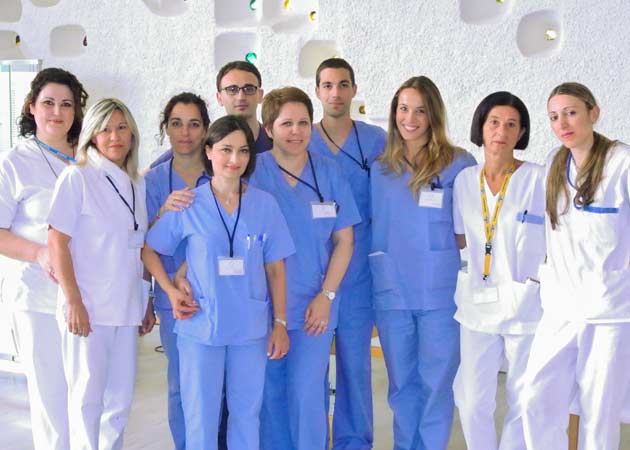 Il personale della casa di cura